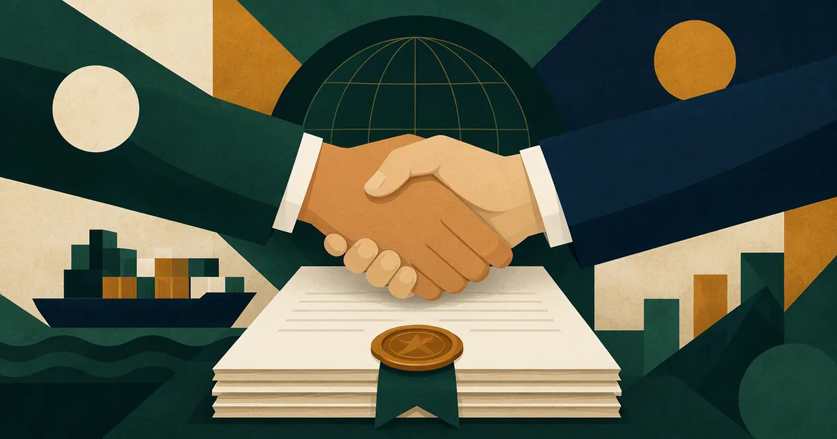 Illustration for the guide: Free Trade Agreements & Certificates of Origin